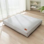 coussin gris pour chien