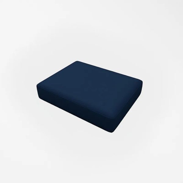 Coussin imperméable bleu