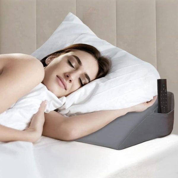 coussin avec poche de rangement