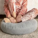 coussin rond yoga