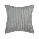 coussin velours côtelé vert