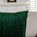 coussin vert décoratif