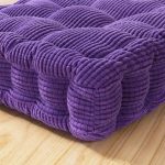 coussin jardin violet