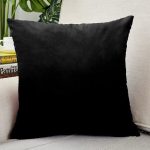 coussins confortables en velours